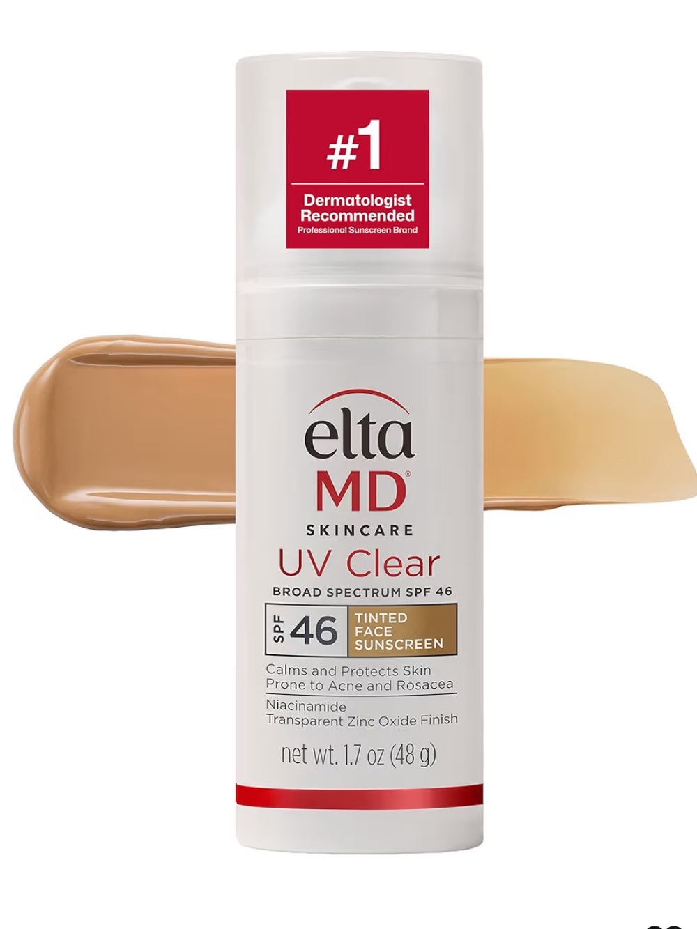 EltaMD UV Clear Tinted Face Sunscreen SPF 46